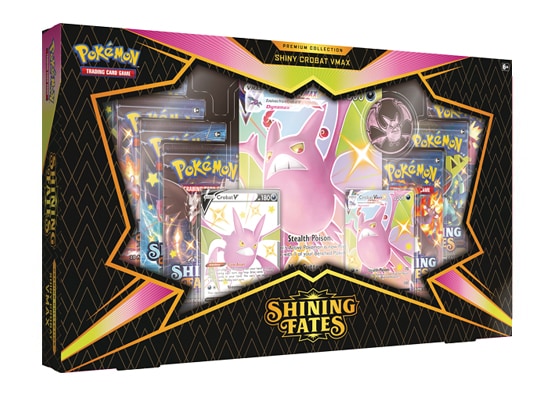 Pokemon Shining Fates Shiny Crobat V Premium Collection Box - Collector's Avenue