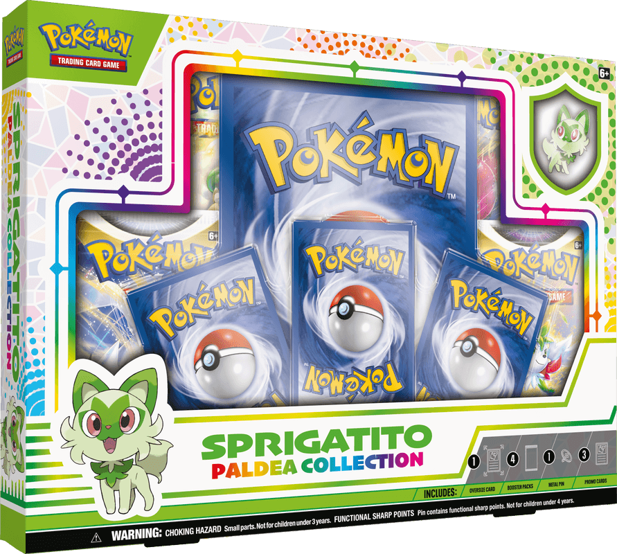 Pokemon Sprigatito Paldea Collection Box - Collector's Avenue