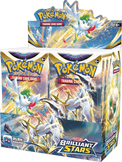 Pokemon Sword and Shield Brilliant Stars Booster Box - Collector's Avenue