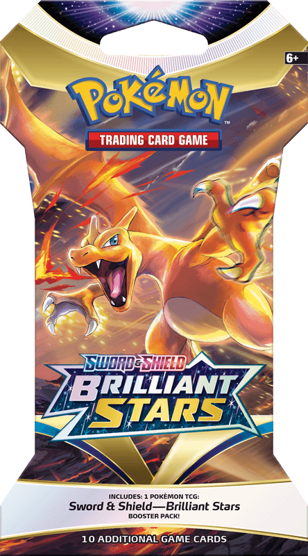 Pokemon Sword and Shield Brilliant Stars Sleeved Booster Pack - Collector's Avenue