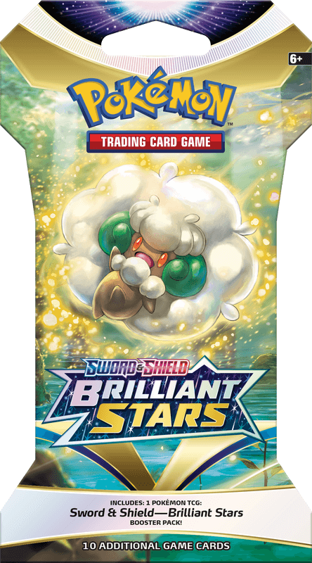 Pokemon Sword and Shield Brilliant Stars Sleeved Booster Pack