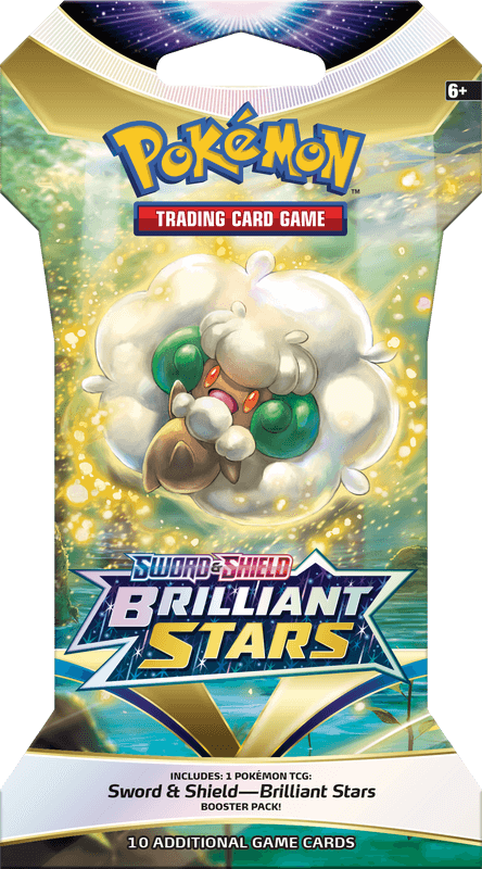 Pokemon Sword and Shield Brilliant Stars Sleeved Booster Pack - Collector's Avenue