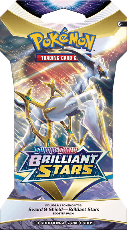 Pokemon Sword and Shield Brilliant Stars Sleeved Booster Pack - Collector's Avenue