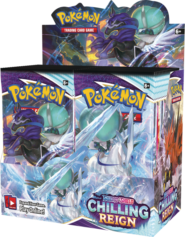 Pokemon Sword and Shield Chilling Reign Booster Box - Collector's Avenue