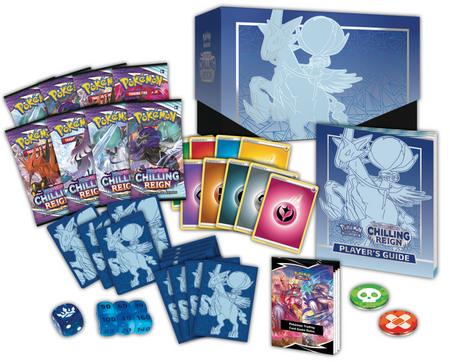 Pokemon Sword and Shield Chilling Reign Ice Rider Calyrex Elite Trainer Box - Collector's Avenue