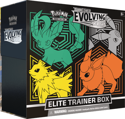 evolving skies card sleeves Pokemon - ETB Eevees Evolutions appear in a full rainbow of Pokmon V and Pokmon VMAX to signal a bright new day in Pokmon TCG Evolving Skies Eeveelution 2 Pokemon