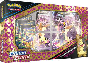 Pokemon TCG Crown Zenith Morpeko V-Union Premium Playmat Collection - Collector's Avenue