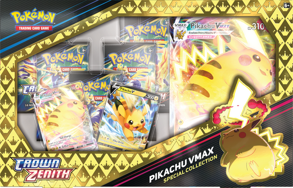 Pokemon TCG Crown Zenith Pikachu VMAX Special Collection - Collector's Avenue