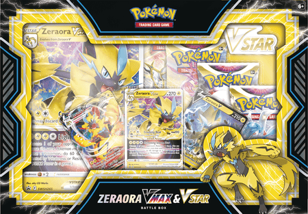 Pokemon Zeraora VMax and VStar Battle Box - Collector's Avenue