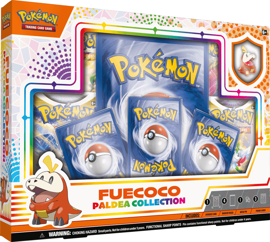 Pokemon Fuecoco Paldea Collection Box - Collector's Avenue