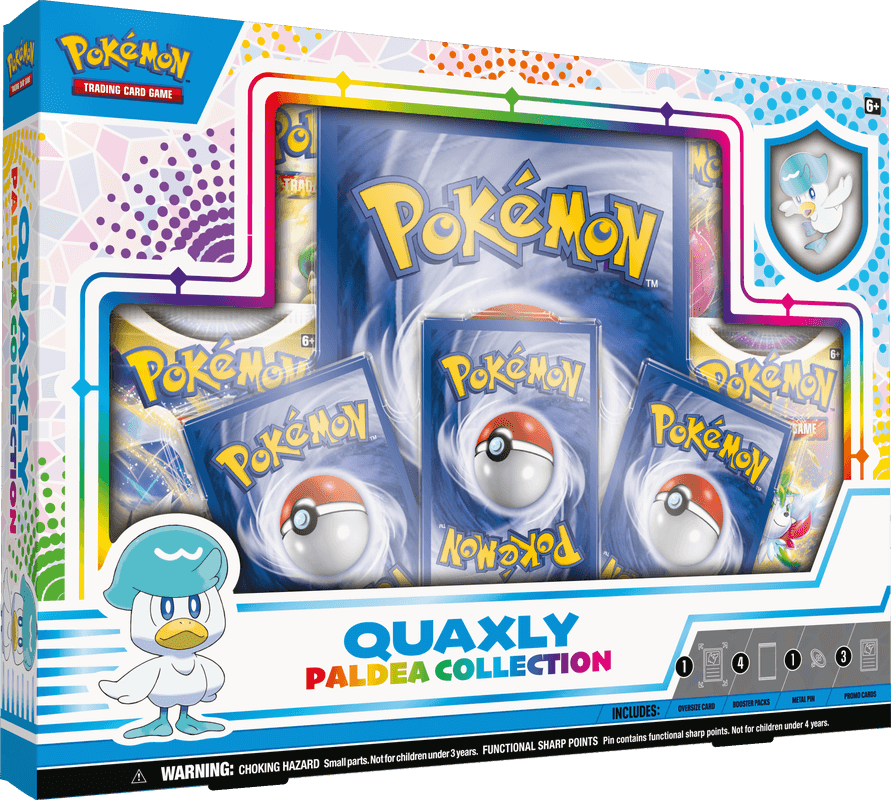 Pokemon Quaxly Paldea Collection Box - Collector's Avenue