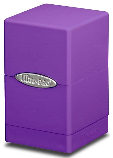 Ultra Pro Deck Box - Satin Tower - Purple - Collector's Avenue