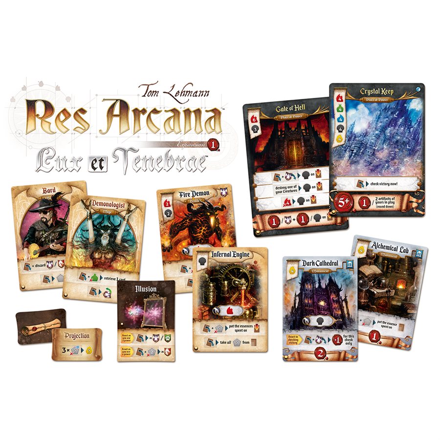 Res Arcana Lux et Tenebrae Expansion 1 - Collector's Avenue