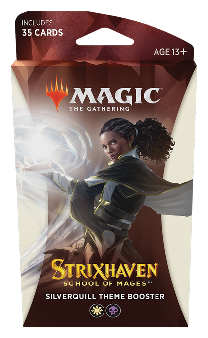 MTG Magic The Gathering Strixhaven Theme Booster Pack - Silverquill - Collector's Avenue