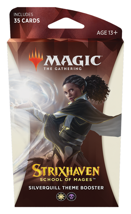 MTG Magic The Gathering Strixhaven Theme Booster Pack - Silverquill - Collector's Avenue