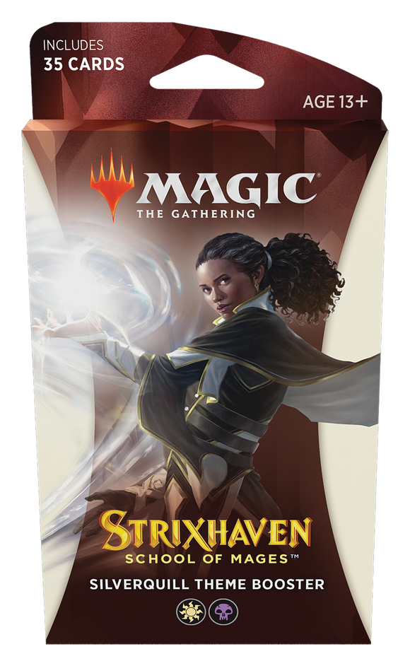 MTG Magic The Gathering Strixhaven Theme Booster Pack - Silverquill - Collector's Avenue