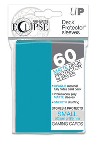 Ultra PRO Small Deck Protectors 60ct - Pro Matte Eclipse - Sky Blue - Collector's Avenue