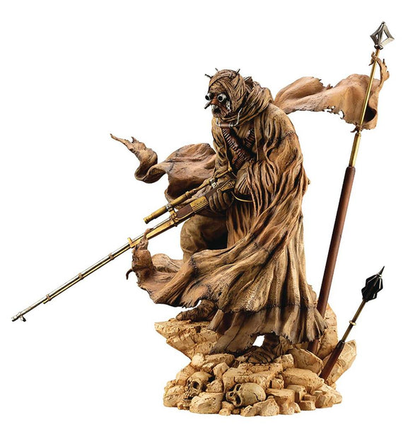 Star Wars ArtFX Artist Series Tusken Raider (Barbaric Desert Tribe) Figure Statue - Collector's Avenue
