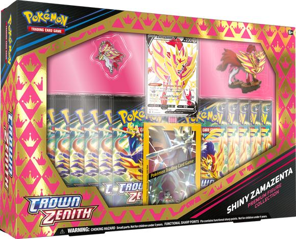 Pokemon TCG Crown Zenith Shiny Zamazenta Premium Figure Collection - Collector's Avenue