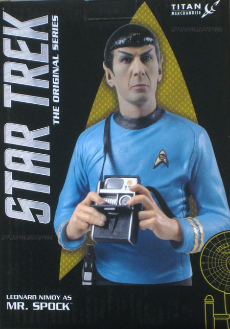 Star Trek Original Series Titan Masterpiece Collection 8" Maxi Bust - Leonard Nimoy as Mr. Spock - Collector's Avenue