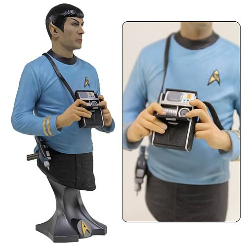 Star Trek Original Series Titan Masterpiece Collection 8" Maxi Bust - Leonard Nimoy as Mr. Spock - Collector's Avenue