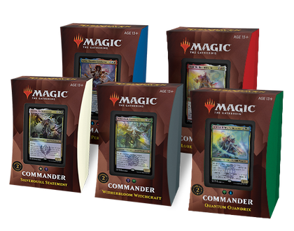 Mtg Magic The Gathering Strixhaven Commander 2021 - Set of 5 Decks - Collector's Avenue