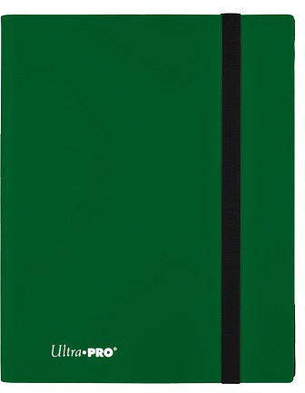 Ultra Pro 9-Pocket Eclipse PRO-Binder Forest Green - Collector's Avenue