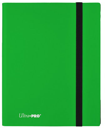 Ultra Pro 9-Pocket Eclipse PRO-Binder Lime Green - Collector's Avenue