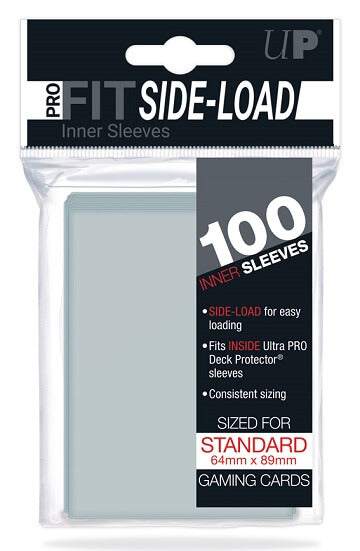 Ultra Pro PRO-Fit Standard Size Side Loading Inner Sleeves 100ct - Collector's Avenue