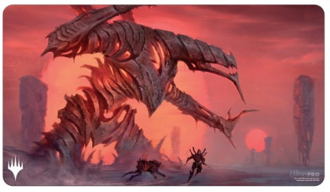 MTG Magic The Gathering Ultra PRO Phyrexia All Will Be One Playmat Red - Collector's Avenue