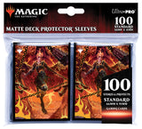 MTG Magic The Gathering Ultra Pro Deck Protector 100ct Sleeves - D&D Adventures in the Forgotten Realms v4 - Collector's Avenue