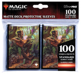 MTG Magic The Gathering Ultra Pro Deck Protector 100ct Sleeves - D&D Adventures in the Forgotten Realms v5 - Collector's Avenue