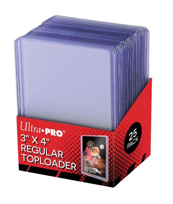 Ultra Pro - 3x4 Regular Toploaders 35pt (25 Count Pack) - Collector's Avenue