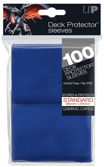 Ultra PRO 100ct Blue Standard Deck Protectors - Collector's Avenue