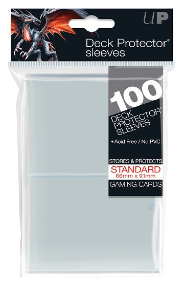 Ultra PRO 100ct Clear Standard Deck Protectors - Collector's Avenue
