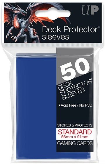 Ultra PRO 50ct Blue Standard Deck Protectors - Collector's Avenue