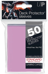 Ultra PRO 50ct Pink Standard Deck Protectors - Collector's Avenue