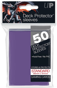 Ultra PRO 50ct Purple Standard Deck Protectors - Collector's Avenue