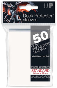 Ultra PRO 50ct White Standard Deck Protectors - Collector's Avenue