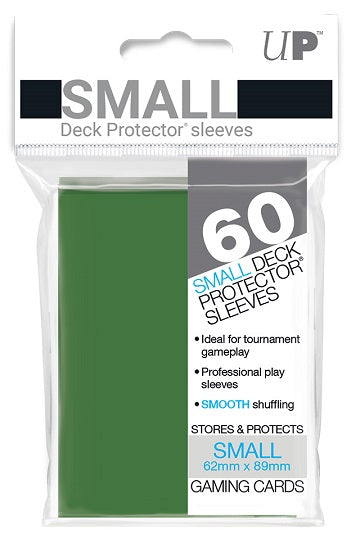 Ultra PRO Small Deck Protectors 60ct Green - Collector's Avenue