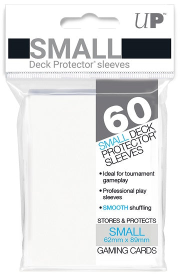 Ultra PRO Small Deck Protectors 60ct White - Collector's Avenue