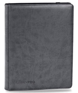 Ultra Pro Premium 9-Pocket PRO-Binder Grey - Collector's Avenue
