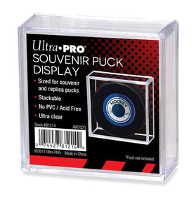 Ultra Pro Square Souvenir Hockey Puck Holder - Collector's Avenue