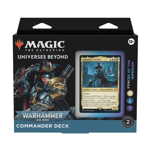 Mtg Magic The Gathering Warhammer 40,000 Commander Deck - Forces of Imperium - Collector's Avenue