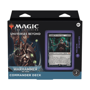 Mtg Magic The Gathering Warhammer 40,000 Commander Deck - Necron Dynasties - Collector's Avenue