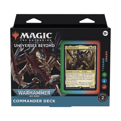 Mtg Magic The Gathering Warhammer 40,000 Commander Deck - Tyranid Swarm - Collector's Avenue