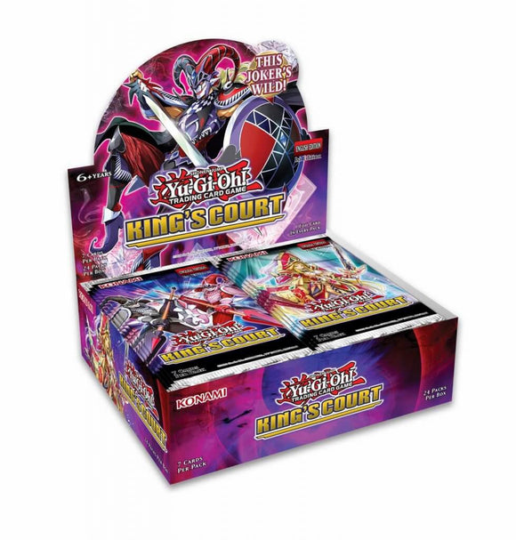 Yu-Gi-Oh King’s Court Booster Box - Collector's Avenue