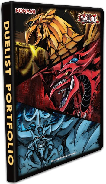 YuGiOh! Konami 9-Pocket Duelist Portfolio: Slifer, Obelisk & Ra - Collector's Avenue