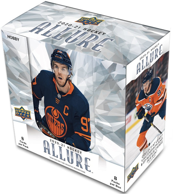 2020-21 Upper Deck Allure Hockey Hobby Inner Case (10 Boxes) - Collector's Avenue