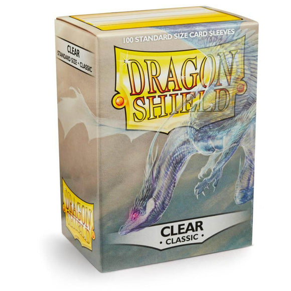 Dragon Shield Classic - standard size - 100 ct. Clear - Collector's Avenue